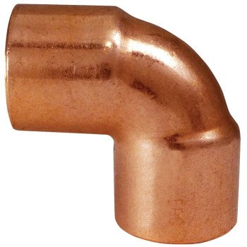 Elkhart Products 31272 Pipe Elbow, 1/2 in, Sweat, 90 deg Angle, Copper