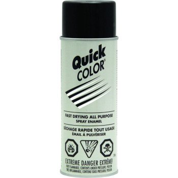 Rust-Oleum J2851830 Enamel Spray Paint, Gloss, Black, 10 oz, Can