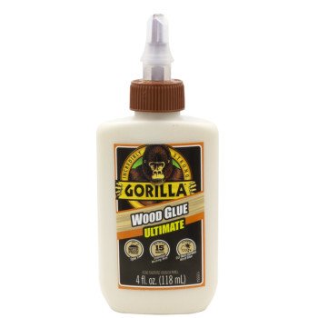 Gorilla 104397 Ultimate Wood Glue, Tan, 4 oz