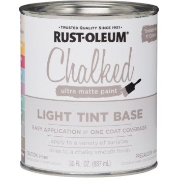 Rust-Oleum 287688 Chalk Paint, Chalk/Ultra Matte, 30 oz