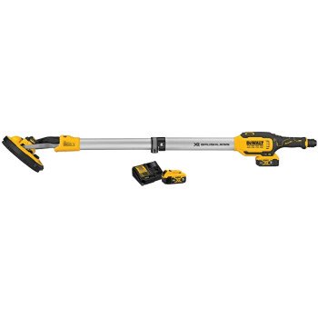 DEWALT 20V MAX Series DCE800P2 Cordless Drywall Sander Kit, Battery, 20 V, 9 in Pad/Disc, 1200 rpm No Load