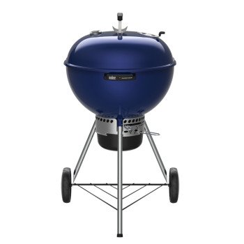 Weber Master-Touch 14516001 Charcoal Grill, 1-Grate, 363 sq-in Primary Cooking Surface, Deep Ocean Blue