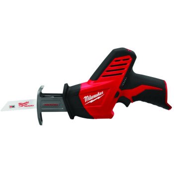 Milwaukee 2420-20 Reciprocating Saw, Tool Only, 12 V, 1.5 to 4 Ah, 1/2 in L Stroke, 0 to 3000 spm