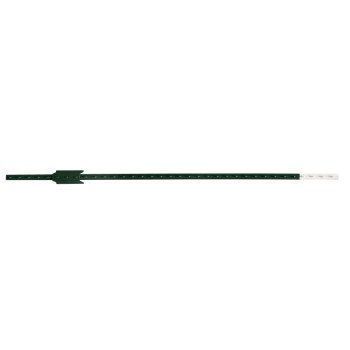 CMC TP125PGN060 T-Post, 6 ft H, Steel, Green/White