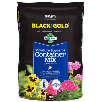 sun gro BLACK GOLD 1413000.CFL001P Container Potting Mix, 1 cu-ft Coverage Area, 70 Bag