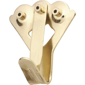 OOK 53102 Tremor Hanger, 75 lb, Steel, Brass, Gold