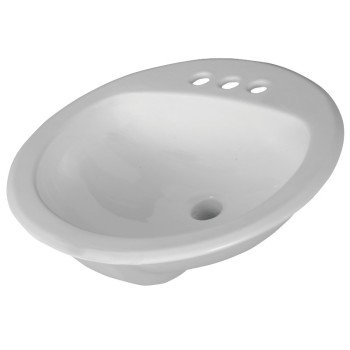 0491019.021 SINK LAV RND BONE 