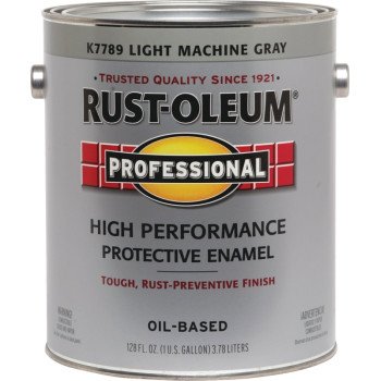 RUST-OLEUM PROFESSIONAL K7789402 Protective Enamel, Gloss, Light Machine Gray, 1 gal Can