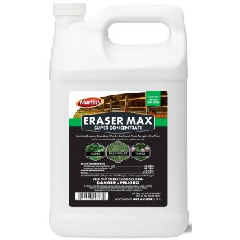 Martin's ERASER MAX 82002489 Weed Killer, Liquid, Clear Yellow, 1 gal