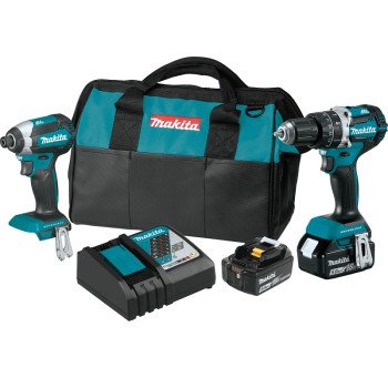 Makita XT269T Combination Tool Kit, Battery Included, 5 Ah, 18 V, 2-Tools