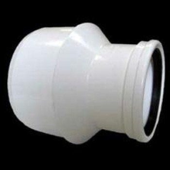 IPEX 43939 Sewer and Drain Reducing Bushing, 6 X 4 in, Hub x Spigot, PVC