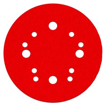 Diablo DCD050320H04G Sanding Disc, 5 in Dia, 320 Grit, Super Fine, Ceramic Abrasive, 12-Hole, 4/PK