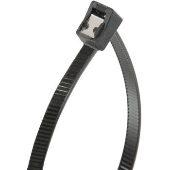 Gardner Bender 46-314UVBSC Cable Tie, Double-Lock Locking, 6/6 Nylon, Black