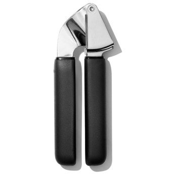 Good Grips 11327300 Garlic Press, Stainless Steel, Black, 10-1/2 in L