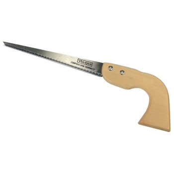 Vulcan JLO-033 Wood Compass Saw, 12 in L Blade, 1-3/8 in W Blade, 7 TPI, Steel Blade, Black Handle