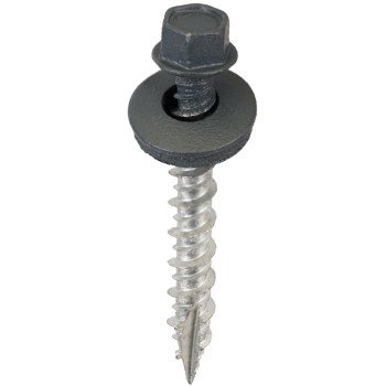 Acorn International SW-MW15CG250 Screw, #9 Thread, High-Low, Twin Lead Thread, Hex Drive, Self-Tapping, Type 17 Point, 250/BAG