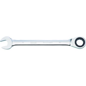 DEWALT DWMT75250OSP Combination Wrench, Metric, 30 mm Head, 16-23/32 in L, Chrome, Comfort-Grip Handle