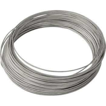 Hillman 50142 Utility Wire, 100 ft L, 14, Galvanized Steel