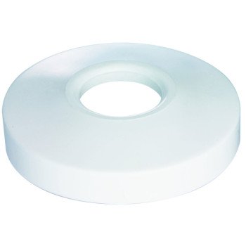 Plumb Pak PP803-01 Bath Flange, 3-1/2 in OD, For: 3/4 in Pipes, Plastic, White