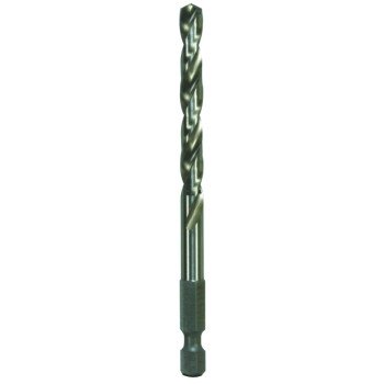 Diablo DHS4BITII Hole Saw Pilot Drill Bit, 1/4 in Shank, Hex Shank