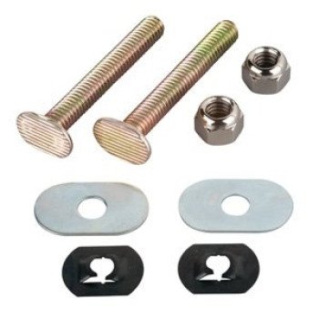 Moen M-Line Series M5850 Toilet Floor Bolt Set, Includes: (2) Stainless Steel Washers