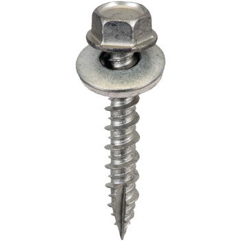 Acorn International SW-MW1415G250 Screw, #14 Thread, High-Low, Twin Lead Thread, Hex Drive, Self-Tapping, Type 17 Point