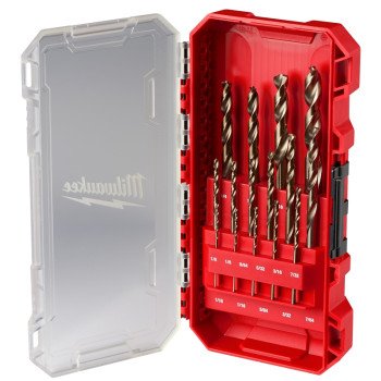 Milwaukee RED HELIX Series 48-89-2370 Drill Bit Set, 15-Piece, Steel