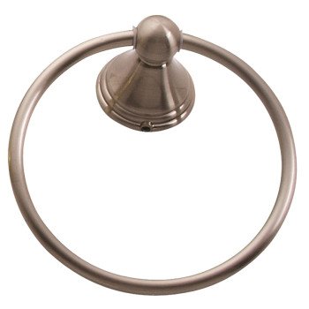 Boston Harbor L9360-13-03 Towel Ring, 6 in Dia Ring, Wall Mounting