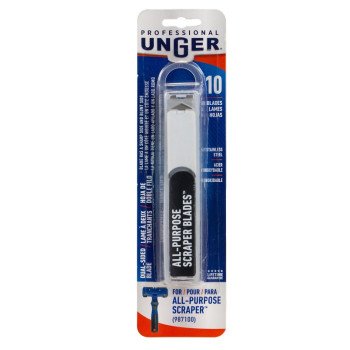 Unger Professional 987300 All-Purpose Scraper Replacement Blades, Steel, Black