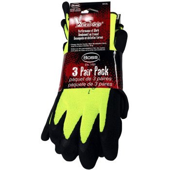 8412L-3 GLOVE KNIT HI-VIS     