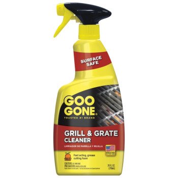 Goo Gone 2045 Grill and Grate Cleaner, Liquid, Clear, 24 oz Bottle