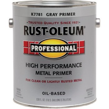 Rust-Oleum K7781402 Primer, Flat, Gray Primer, 1 gal