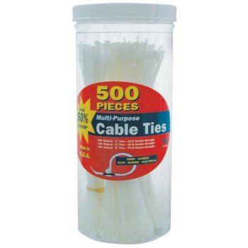 Gardner Bender 50098N Cable Tie, Nylon