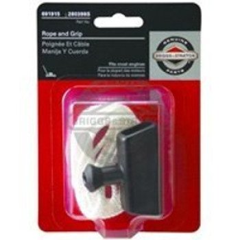 Briggs & Stratton 5042K Rope and Handle Grip, Pull, Nylon/Rubber, For: 2 to 4 hp Briggs & Stratton Engines