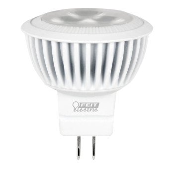 Feit Electric BPMR11/LED/CAN LED Bulb, Track/Recessed, MR11 Lamp, 25 W Equivalent, G4 Lamp Base, Soft White Light