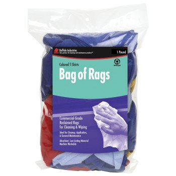 Buffalo 10081 Recycled Rag, Assorted