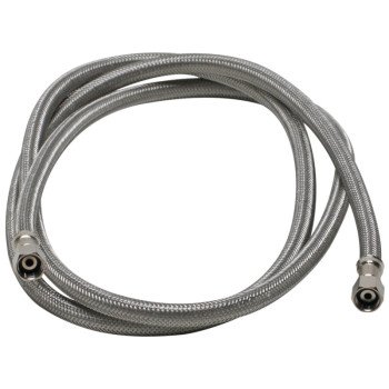 Fluidmaster 12IM72 Icemaker Connector, 1/4 in, Compression, Polymer/Stainless Steel