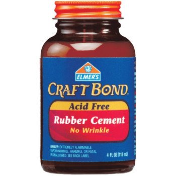 E425 CRAFT RUBBER CEMENT 4OZ  