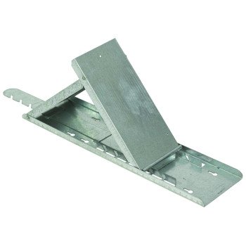 Qualcraft 2525 Roof Bracket, Adjustable, Slater Style, Steel, Galvanized, For: Any Roof Pitch