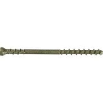 Camo 0345148-CA Deck Screw, #7 Thread, 2-3/8 in L, Trim Head, Star Drive, Carbon Steel, ProTech-Coated