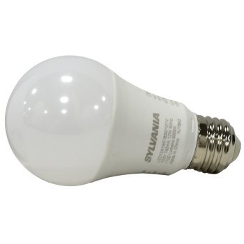 Sylvania 79293 LED Light Bulb, General Purpose, A19 Lamp, 75 W Equivalent, E26 Lamp Base, Frosted, White Light