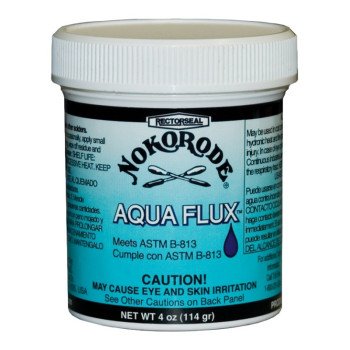 Nokorode Aqua Flux Series 74047 Flux, 4 oz, Paste, Tan