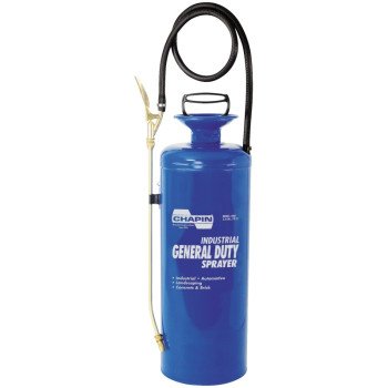 Chapin 1480 Handheld Sprayer, 3 gal Tank, Steel Tank, 42 in L Hose