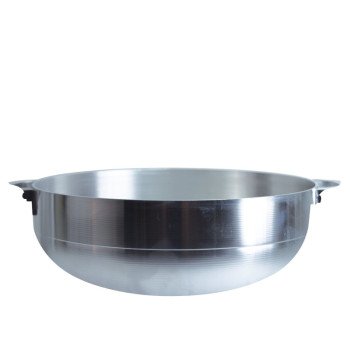 Euro-Ware 97262#7 Stock Pot with Lid, 4.75 qt Capacity, Aluminum, Polished