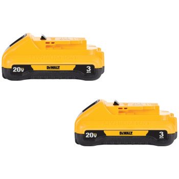 DEWALT DCB230-2 Battery Pack, 20 V Battery, 3 Ah