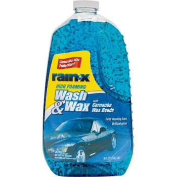 Rain-X 5077557 Wash and Wax, 64 oz, Liquid, Mild