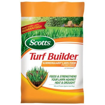 Scotts Turf Builder SummerGuard 49020 Lawn Food with Insect Control, 40.05 lb, 20-0-8 N-P-K Ratio