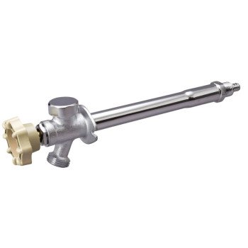 B & K 104-845HC Anti-Siphon Frost-Free Sillcock Valve, 1/2 x 3/4 in Connection, MPT x Hose, 125 psi Pressure, Brass Body