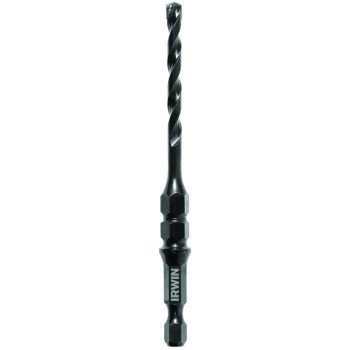 Irwin 1870567 Installer Bit, 3/16 in Dia, 4 in OAL, Spiral Flute, 2-Flute, 1/4 in Dia Shank, Quick-Change Shank