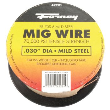 Forney 42291 MIG Welding Wire, 0.03 in Dia, Mild Steel